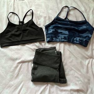 Sports bras and leggings bundle size XS/S